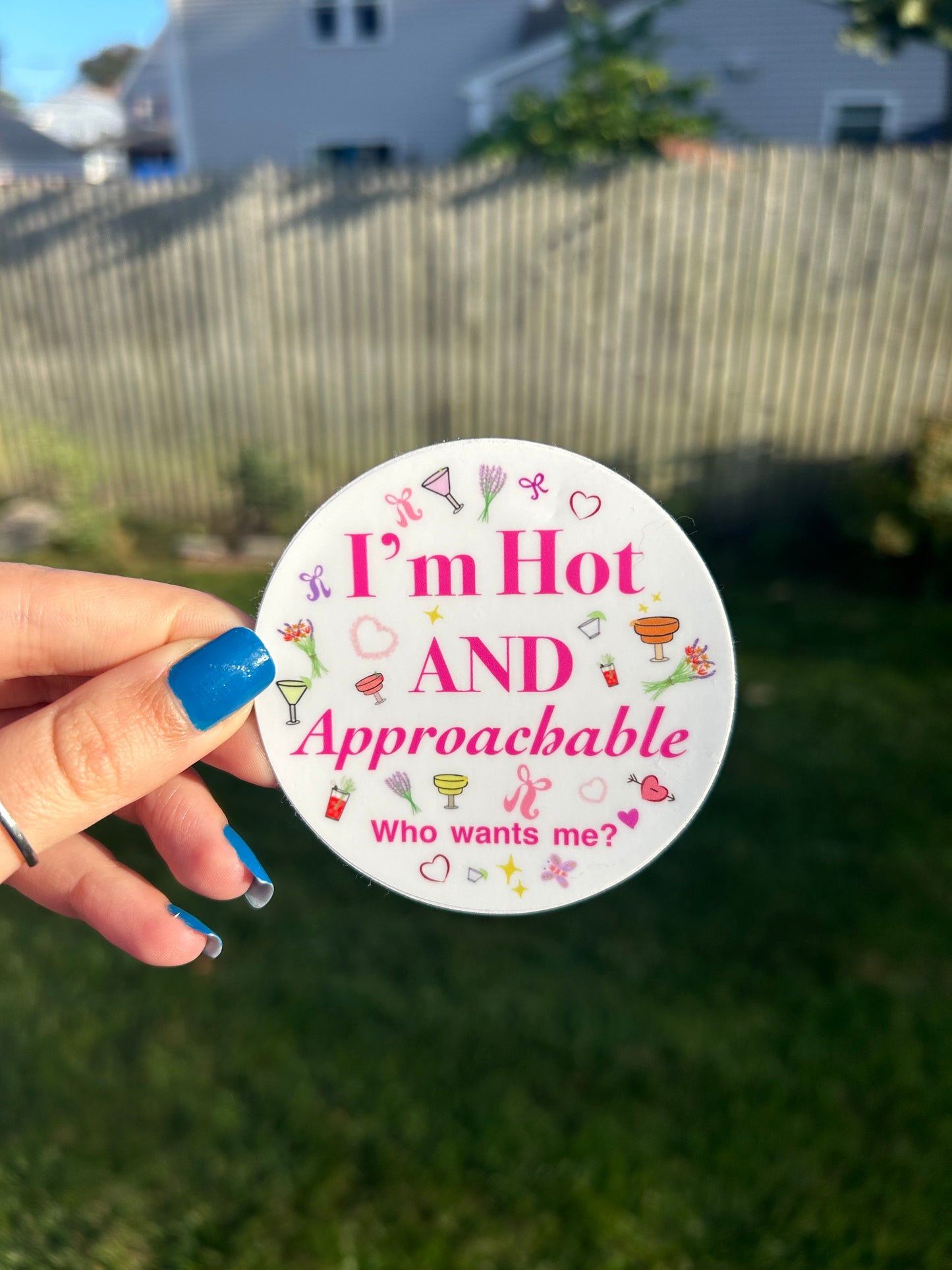 I’m hot AND approachable